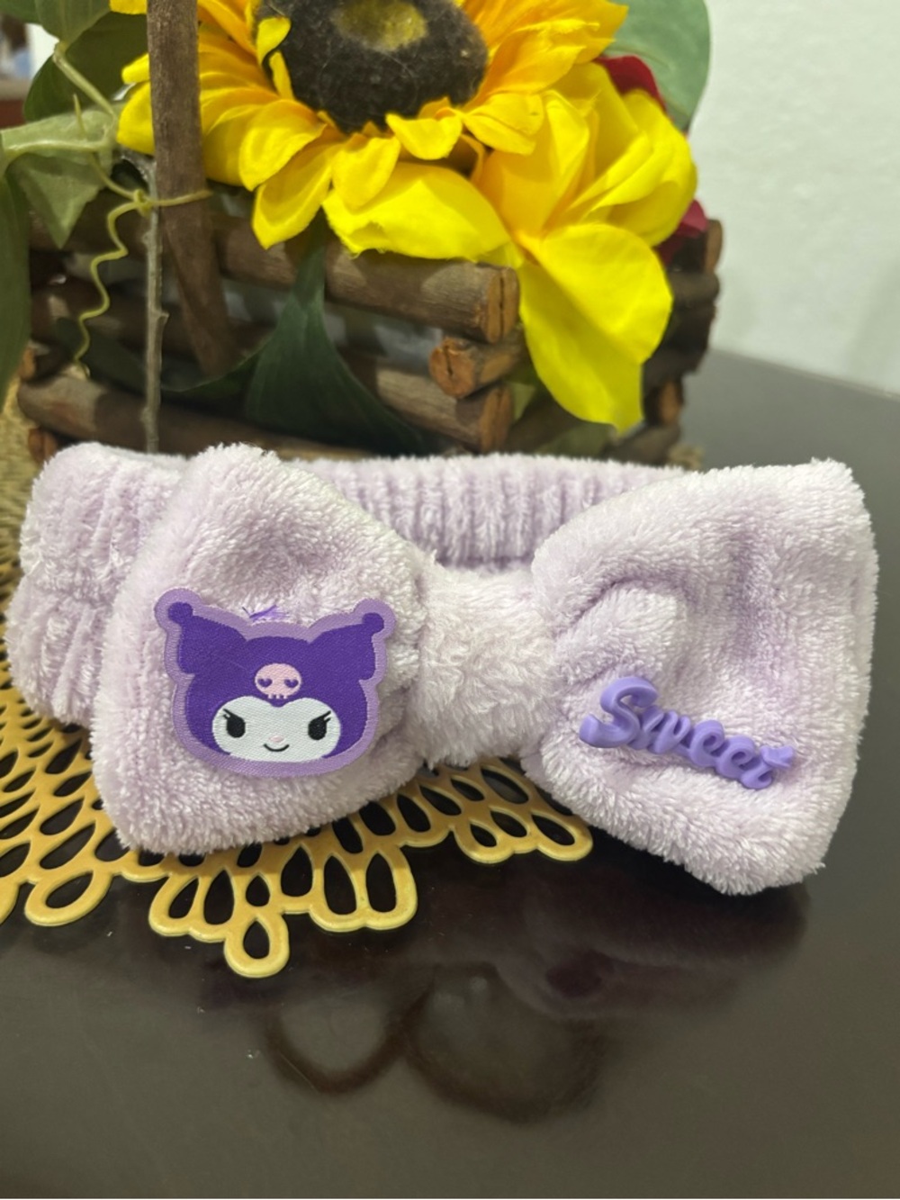 Kuromi Spa Head Band